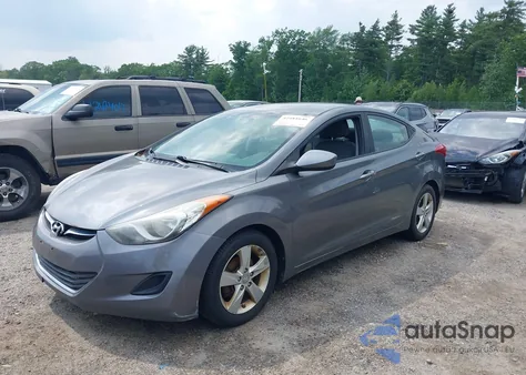 2013 Hyundai Elantra Gls from USA, damaged, VIN 5NPDH4AE5DH449064